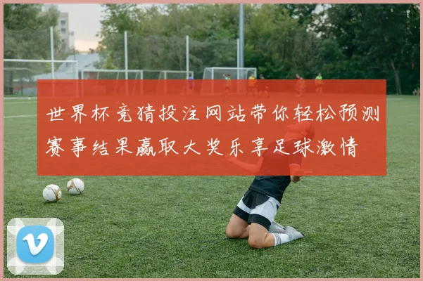 世界杯竞猜投注网站带你轻松预测赛事结果赢取大奖乐享足球激情